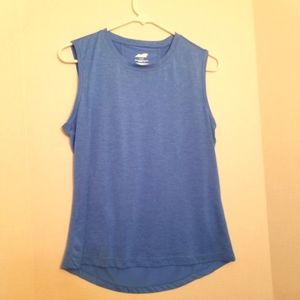 AVIA ATHLETIC MOISTURE WICKING BLUE TOP